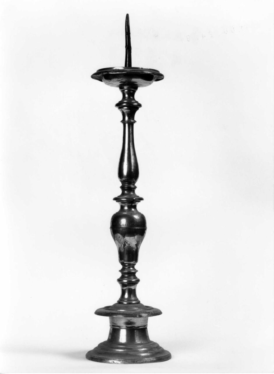 candeliere, serie - produzione toscana (seconda metà sec. XIX)