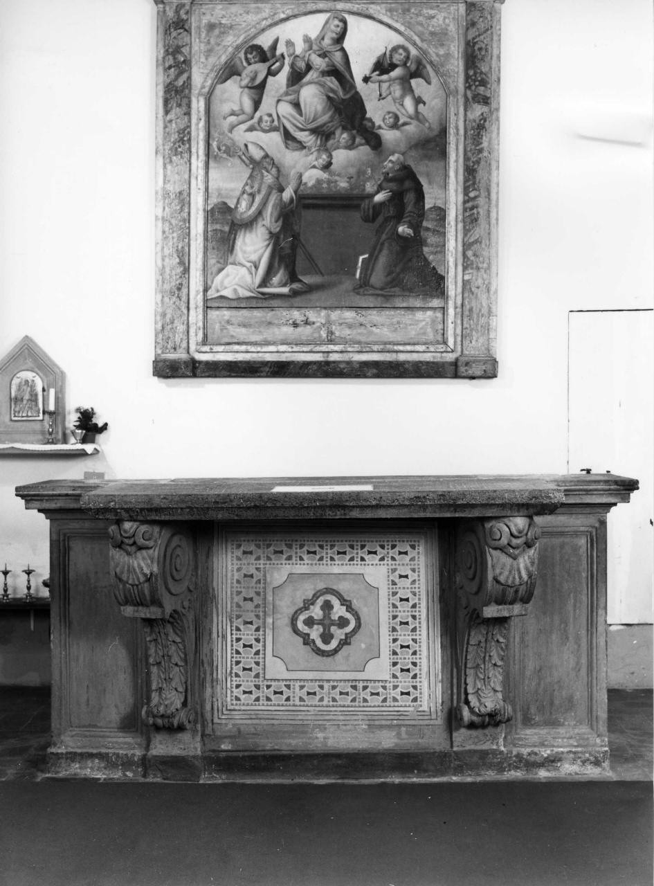 altare maggiore - manifattura toscana (ultimo quarto sec. XVII)