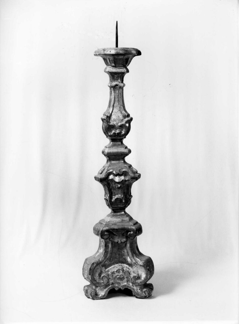 candeliere, serie - produzione toscana (seconda metà sec. XVIII)