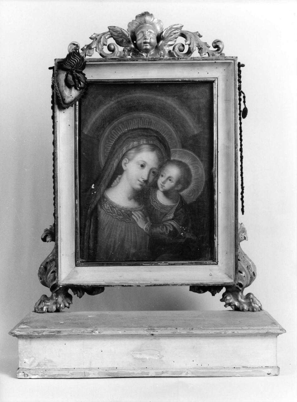 Madonna del Buon Consiglio, Madonna con Bambino (dipinto) - ambito toscano (fine/inizio secc. XVIII/ XIX)