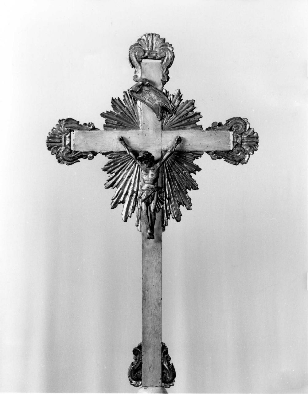 croce d'altare - produzione toscana (fine/inizio secc. XVIII/ XIX)