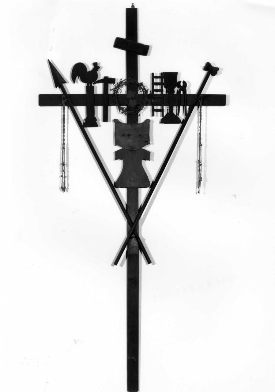 croce penitenziale - ambito toscano (sec. XVIII)