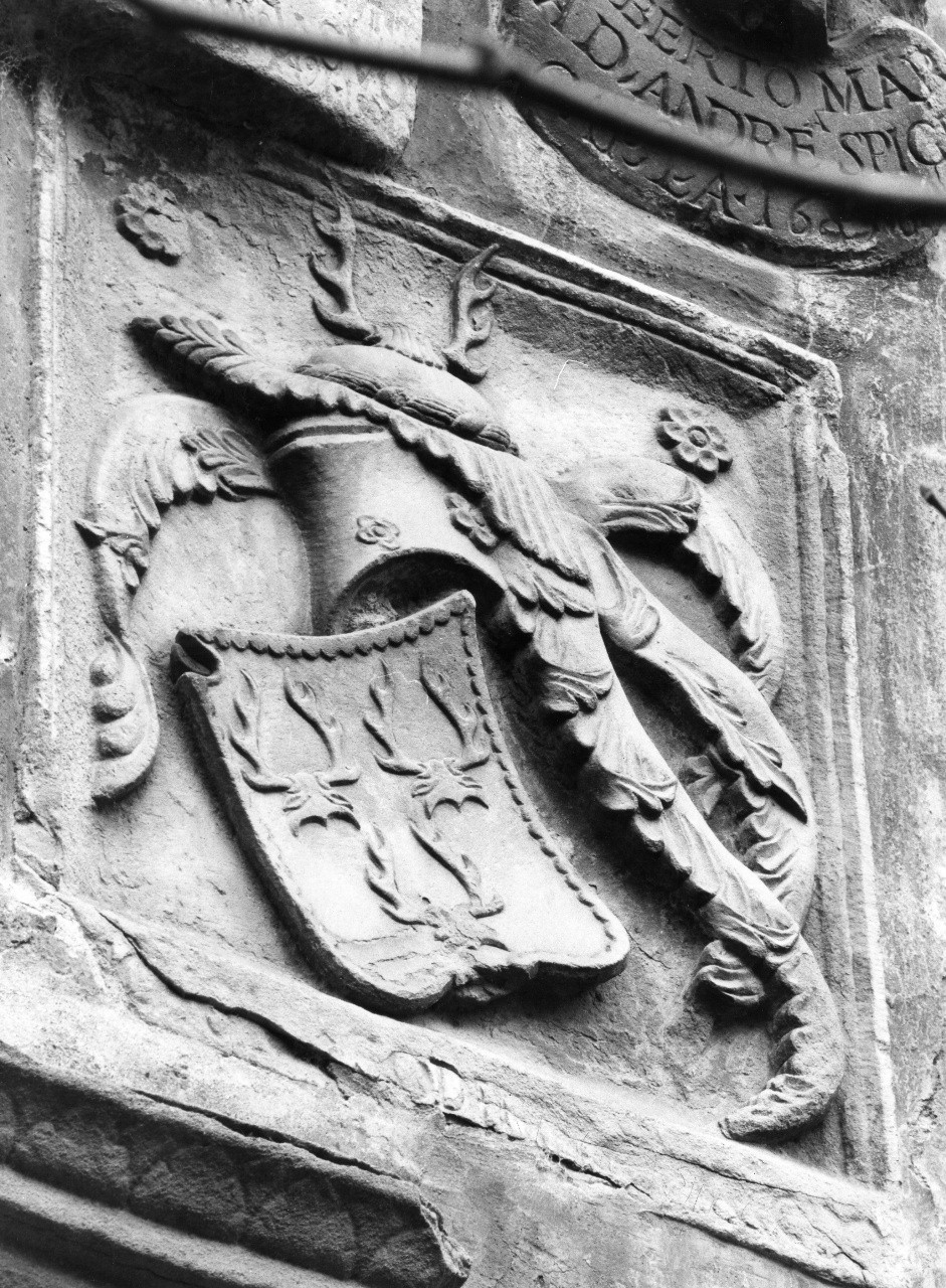 stemma gentilizio della famiglia Soderini (rilievo) - manifattura toscana (sec. XV)