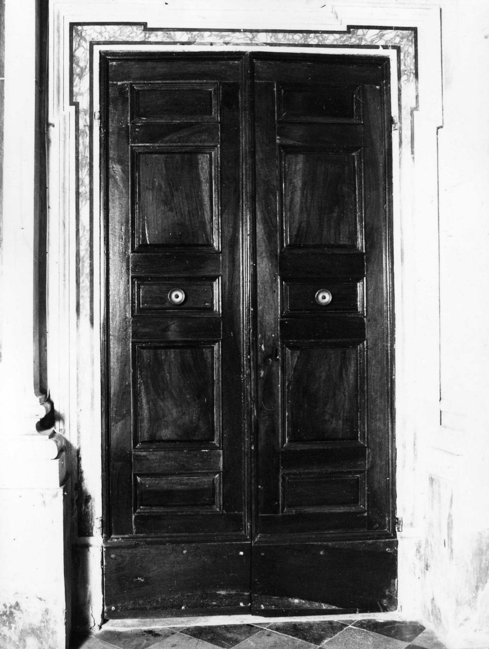 porta, serie - bottega toscana (fine sec. XVII)