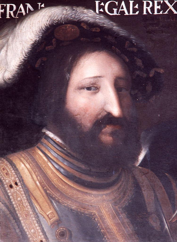 ritratto di Francesco I di Francia (dipinto) di Dell'Altissimo Cristofano (sec. XVI)