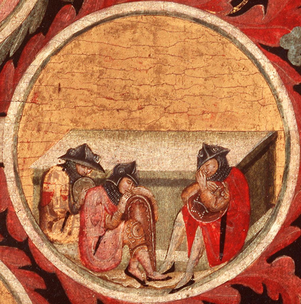 Cristo nel sepolcro (dipinto) di Pacino di Buonaguida (sec. XIV)