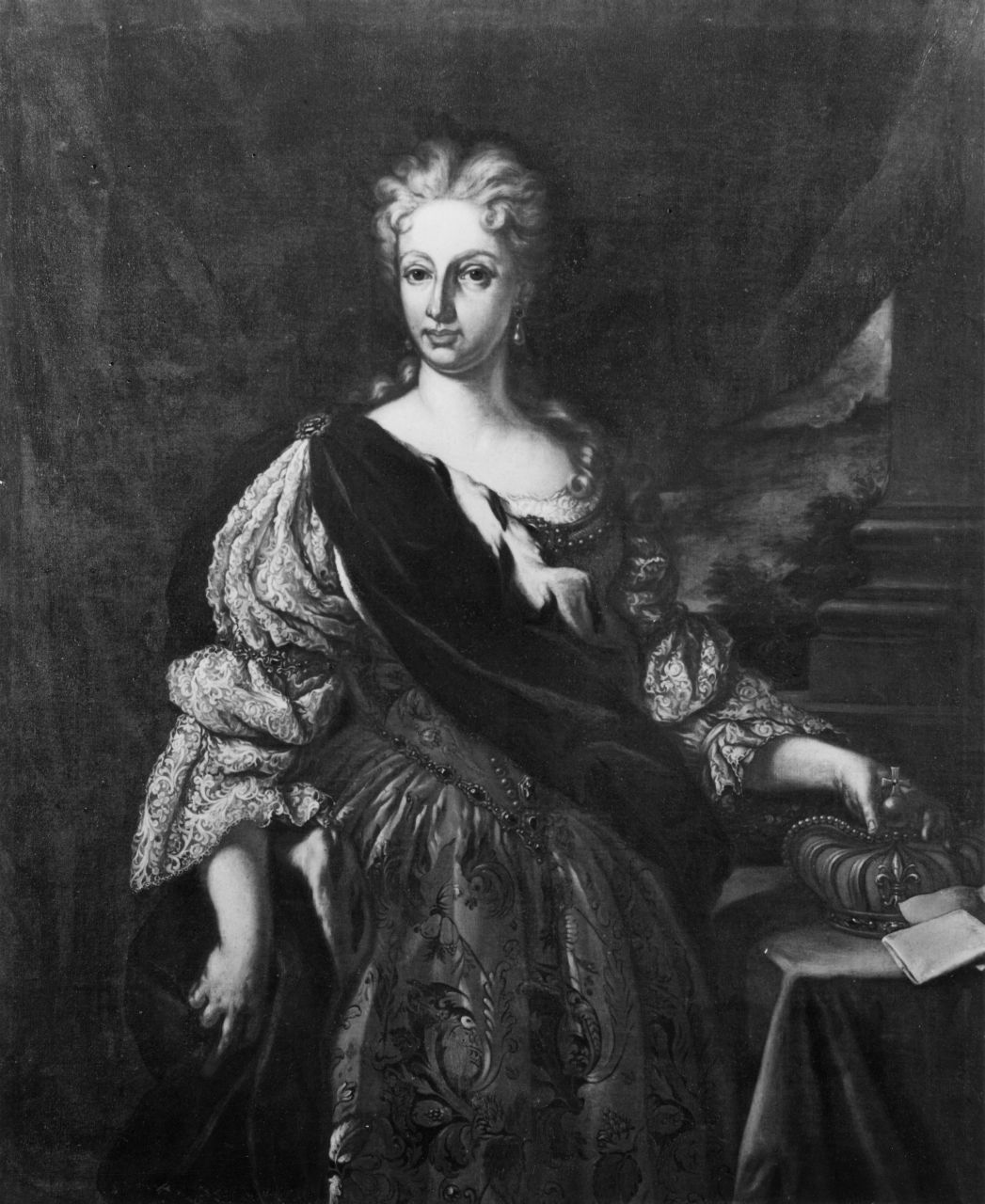 ritratto di Violante di Baviera gran principessa di Toscana (dipinto) di Gabbiani Giovanni Gaetano (sec. XVIII)