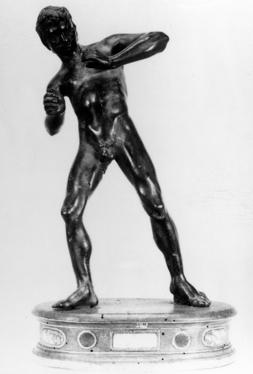 Marsia (statuetta) - manifattura italiana (secc. XV/ XVI)