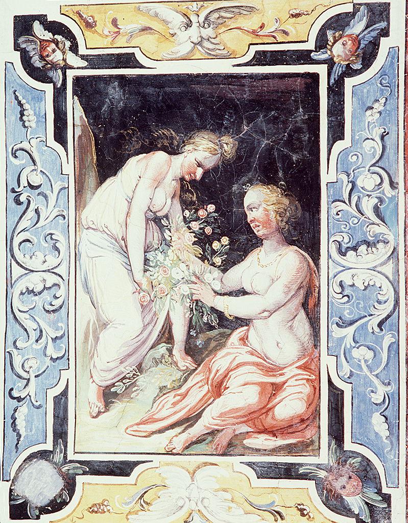 Proserpina (?) (dipinto) di Tempesta Antonio (attribuito) (sec. XVI)