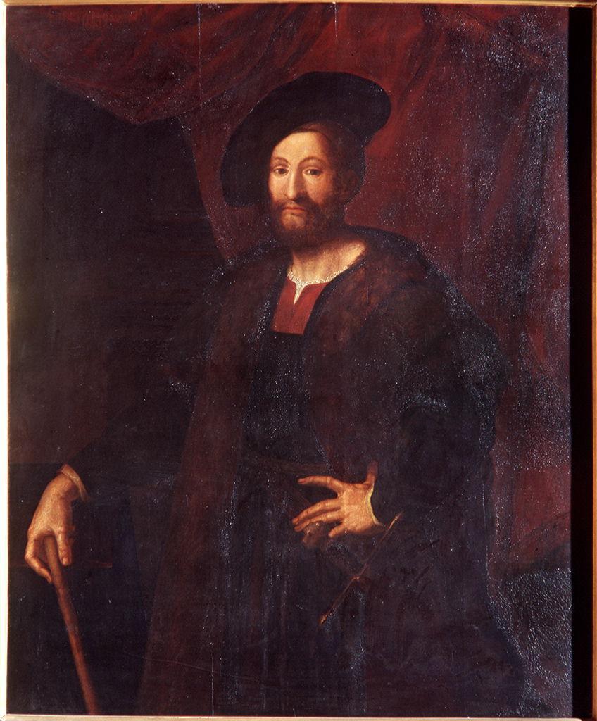 ritratto di Giuliano de' Medici duca di Nemours (dipinto) di De Witte Pieter detto Pietro Candido (ultimo quarto sec. XVI)