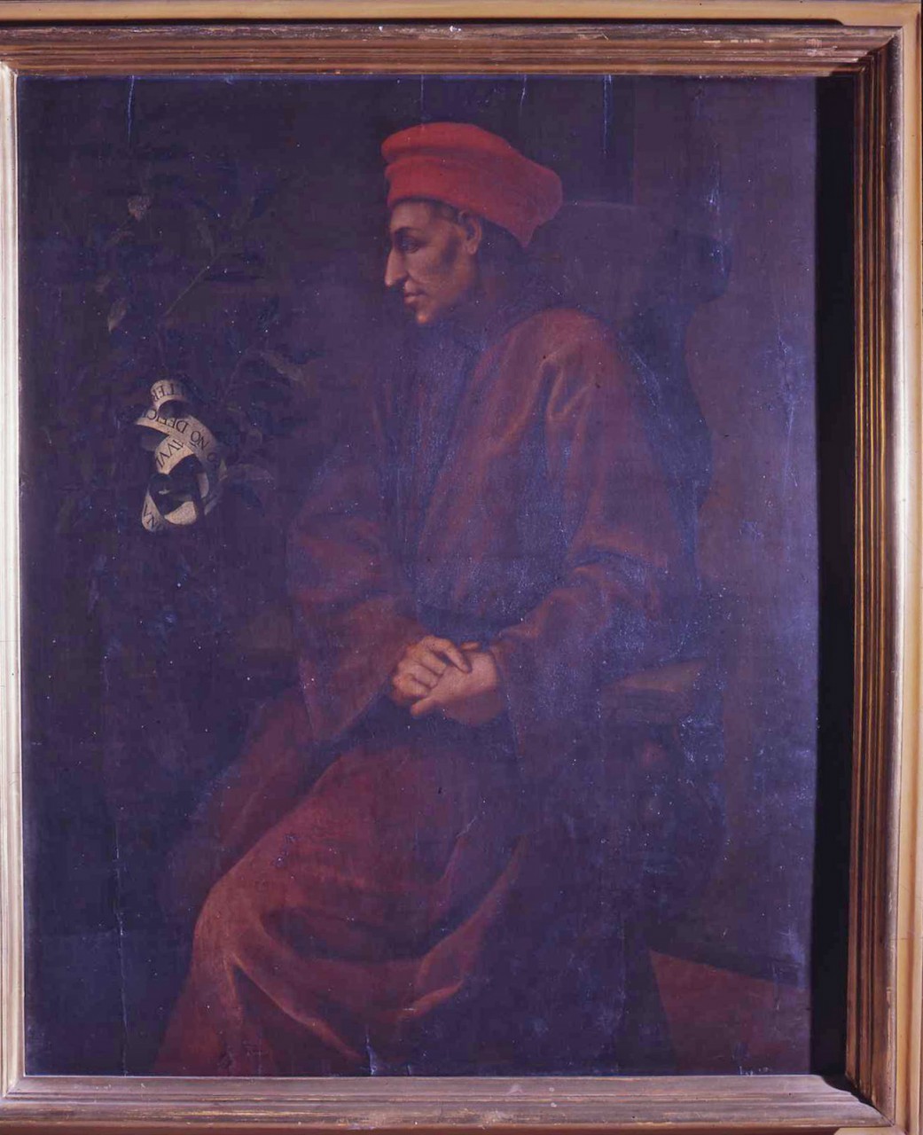 Ritratto di Cosimo il vecchio (dipinto) di Pieroni Alessandro (ultimo quarto sec. XVI)