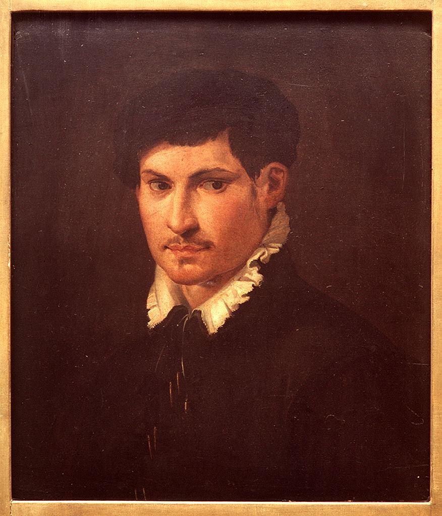 ritratto d'uomo (dipinto) di Dell'Abate Niccolò (sec. XVI)