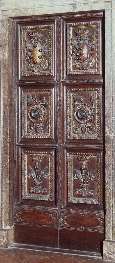 porta di Buontalenti Bernardo - manifattura fiorentina (prima metà sec. XVI, sec. XIX)