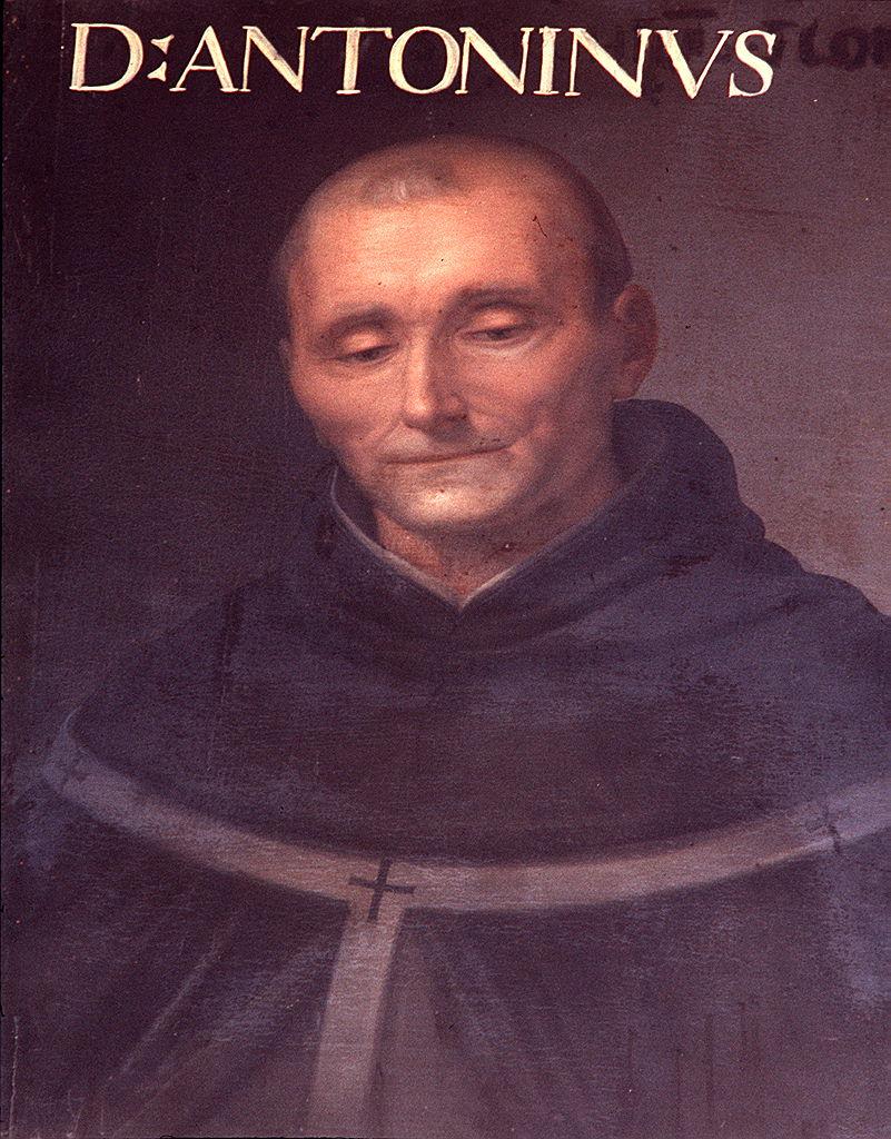 ritratto di Sant'Antonino (dipinto) di Dell'Altissimo Cristofano (sec. XVI)
