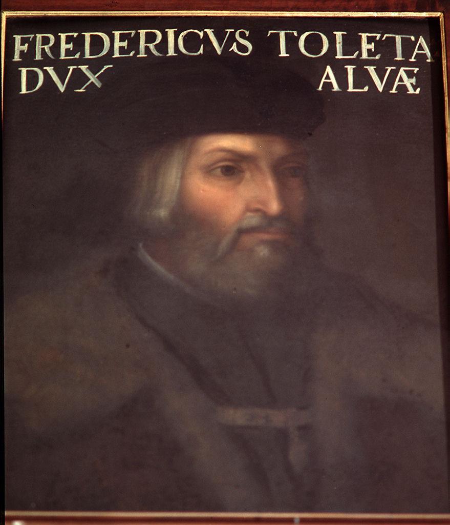 ritratto di Federico Alvarez di Toledo (dipinto) di Dell'Altissimo Cristofano (sec. XVI)