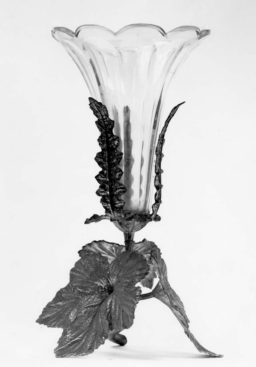 vaso da fiori, coppia - manifattura francese (sec. XIX)