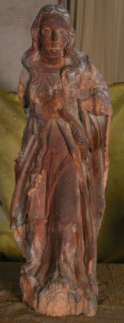 figura femminile (scultura) - ambito italiano (secc. XVI/ XVII)