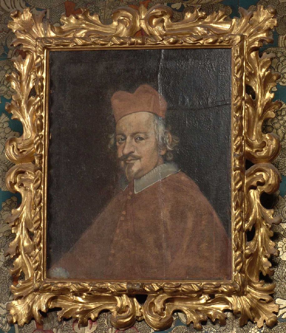 ritratto del cardinale Celio Piccolomini (dipinto) - ambito italiano (sec. XVII)