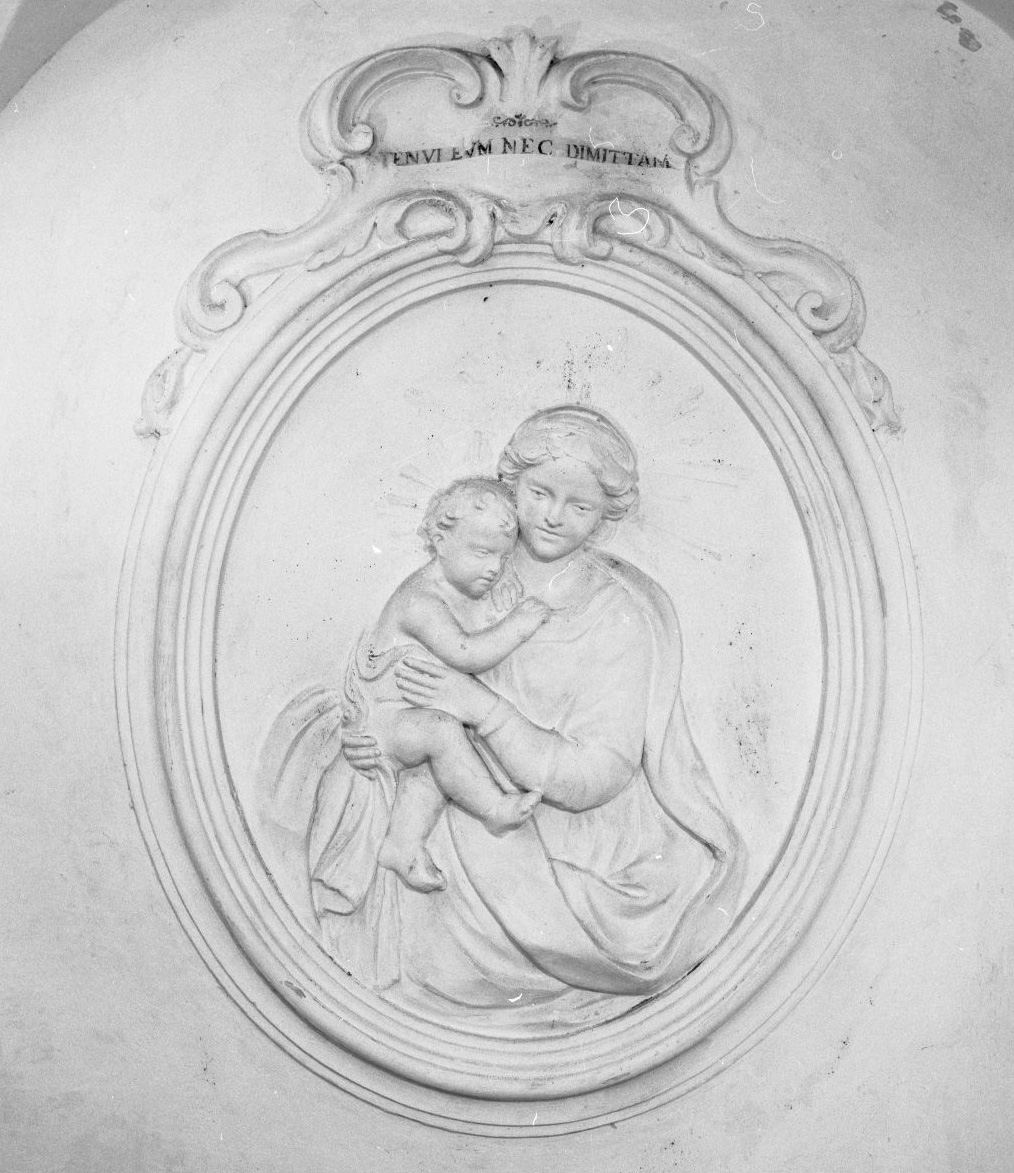 Madonna con Bambino (rilievo) - bottega toscana (seconda metà sec. XVIII)