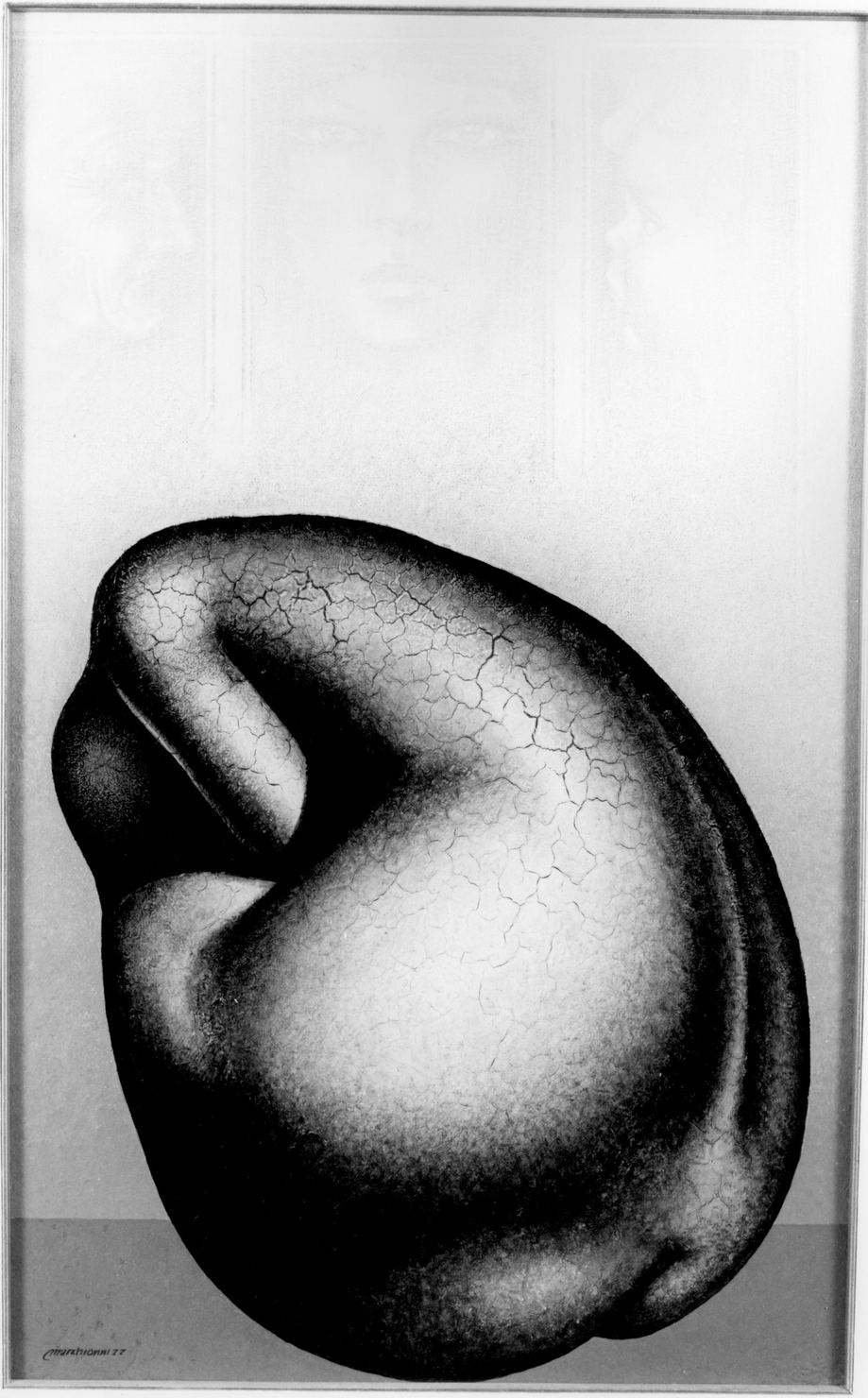 La vita, figura femminile nuda (dipinto) di Marchionni Elvio (sec. XX)