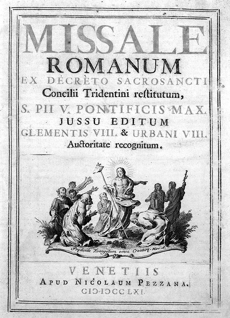 apparizione di Cristo risorto agli apostoli (stampa) - ambito italiano (sec. XVIII)