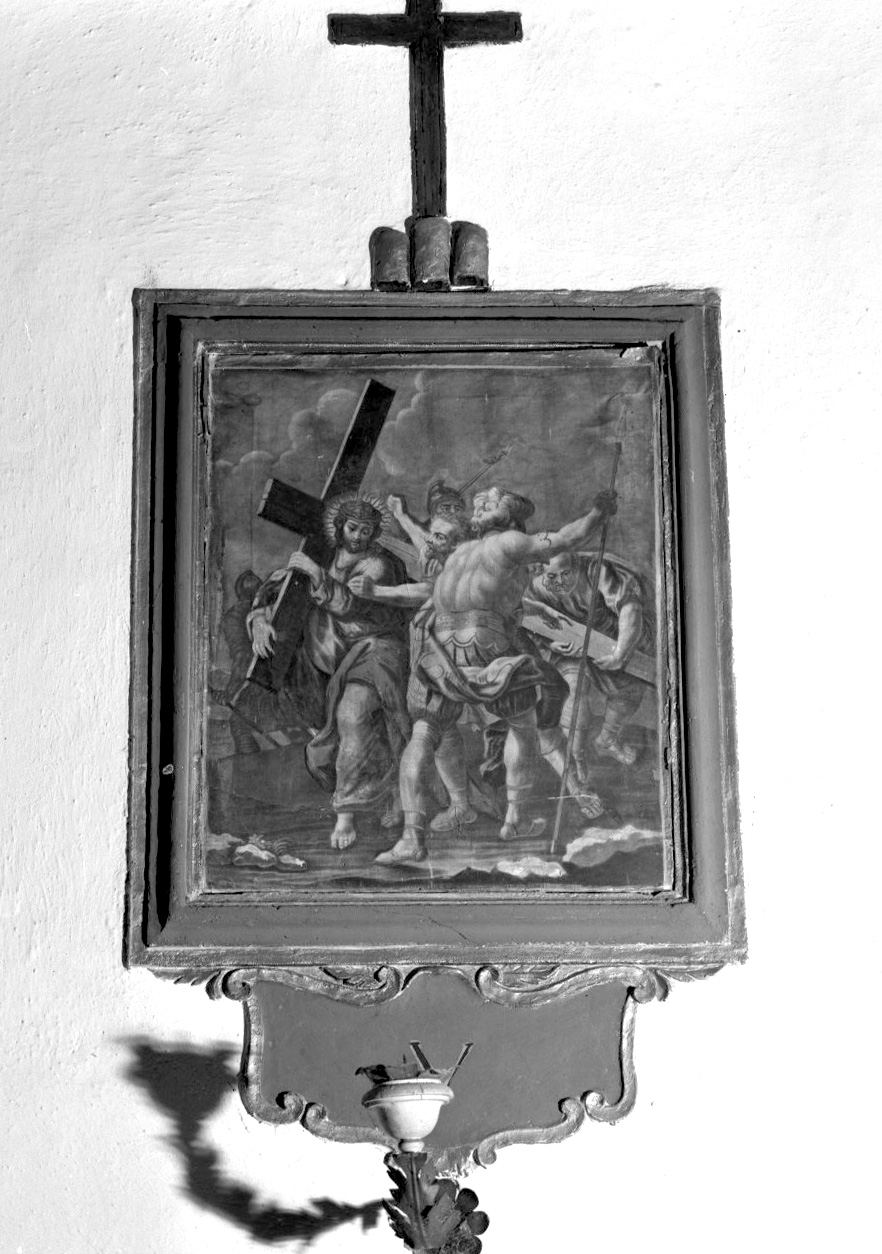 crocifissione (stampa, elemento d'insieme) di Piccini Isabella (sec. XVIII)