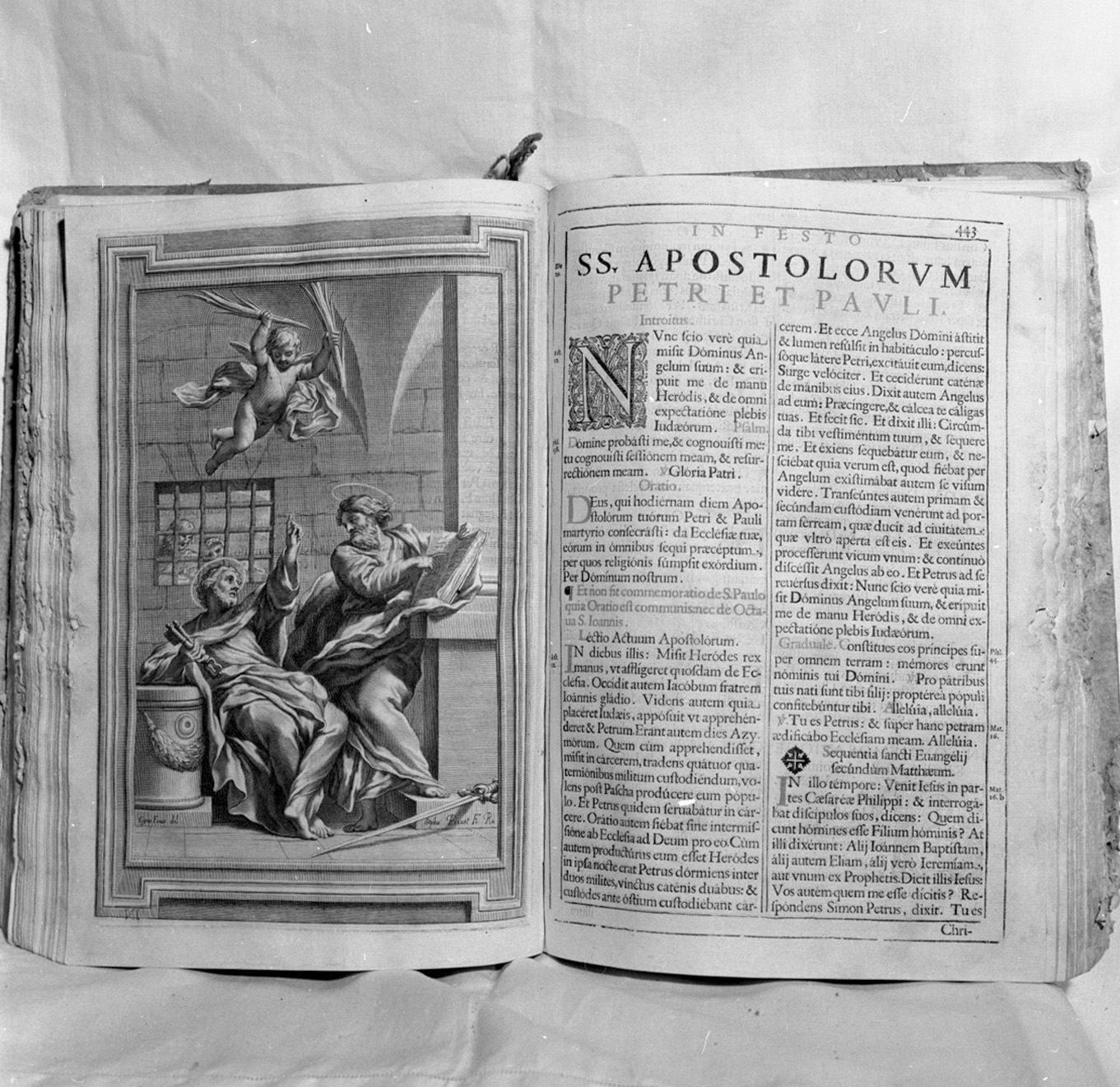 San Pietro e San Paolo (stampa) - ambito europeo (sec. XVII)