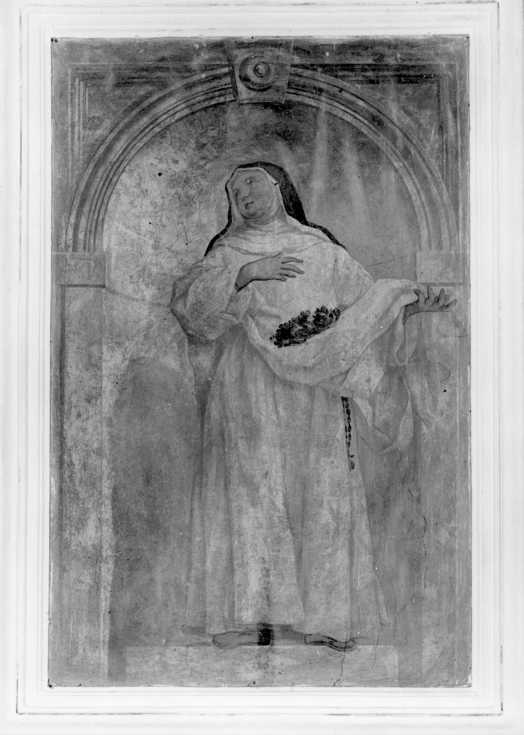 Santa Lucia dei sette ponti (dipinto, elemento d'insieme) di Barbatelli Bernardino detto Poccetti (maniera) (primo quarto sec. XVII)