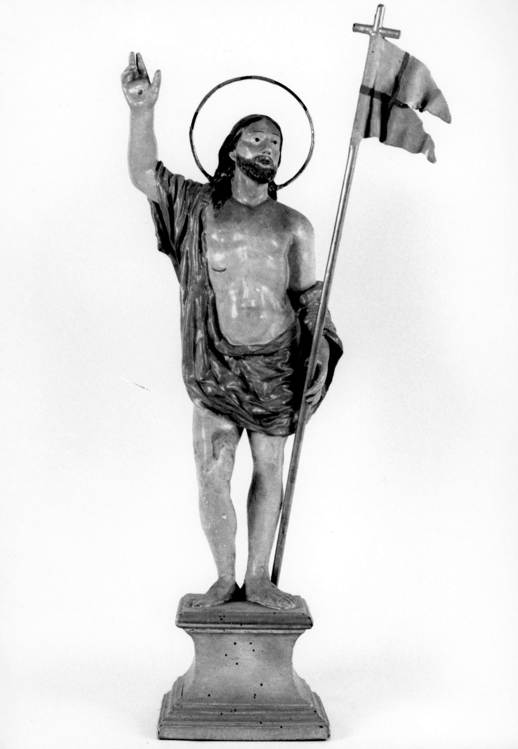 San Giovanni Battista (statuetta devozionale) - bottega italiana (seconda metà sec. XIX)