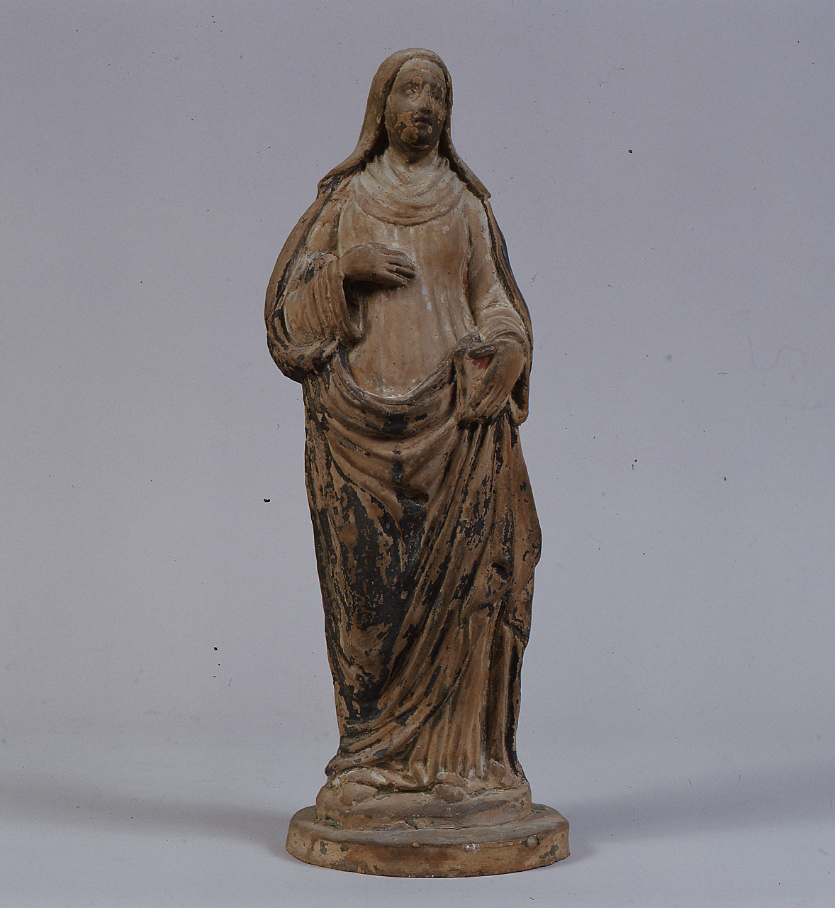 Santa Caterina da Siena (statua, opera isolata) - ambito senese (sec. XV)