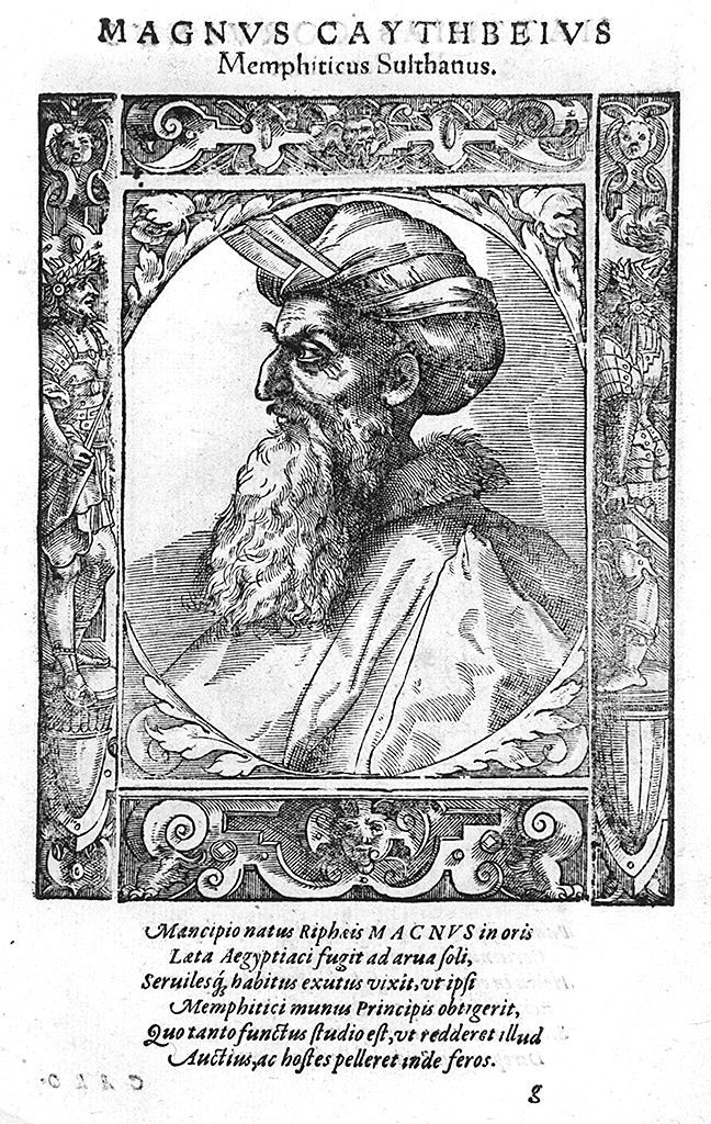 busto del sultano del Cairo Caith Bey (stampa, stampa composita) di Stimmer Tobias (sec. XVI)