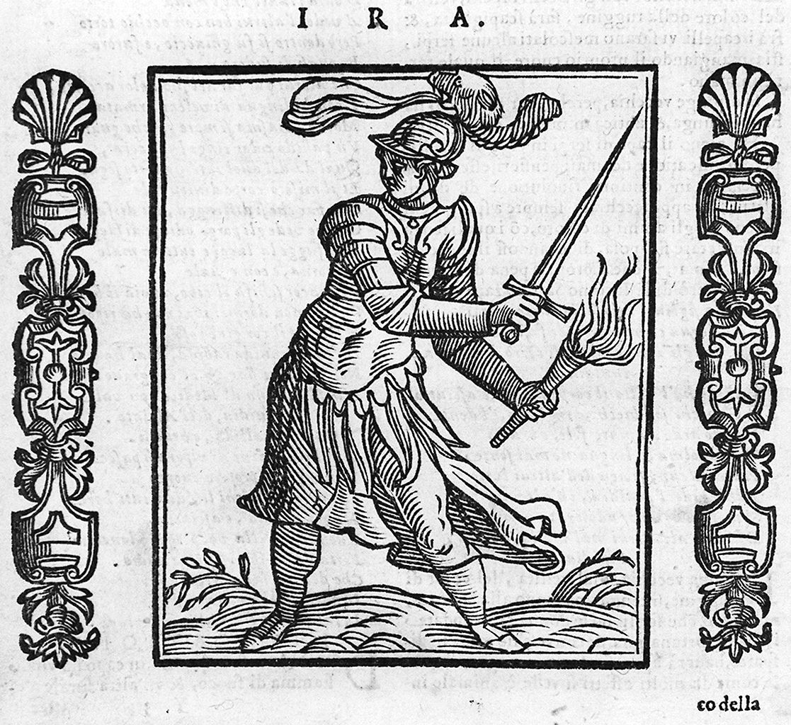 Ira (stampa, elemento d'insieme) - ambito veneto (sec. XVII, sec. XVII, sec. XVII)