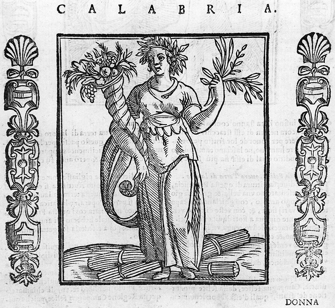 Calabria (stampa, elemento d'insieme) - ambito veneto (sec. XVII, sec. XVII, sec. XVII)