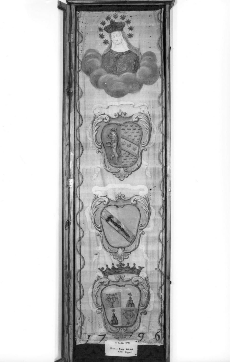 Madonna di Provenzano (palio) - ambito senese (sec. XVIII)