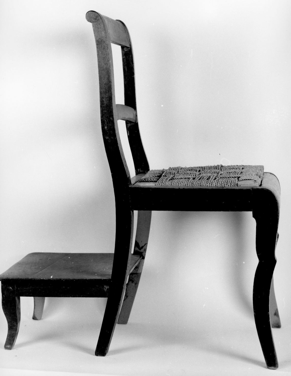 sedia con inginocchiatoio, serie - bottega toscana (sec. XIX)