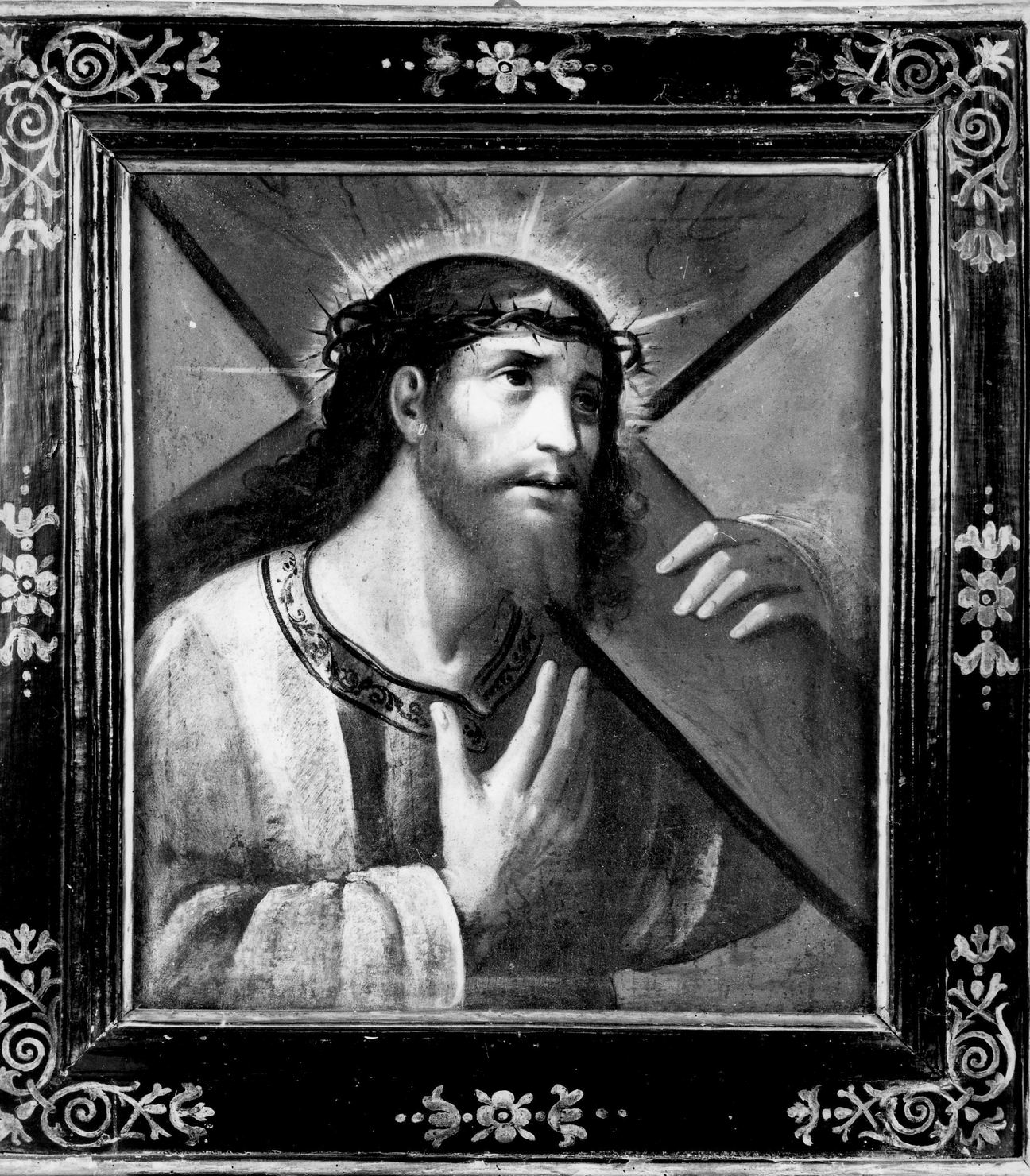 Cristo portacroce (dipinto) - ambito senese (sec. XVII)