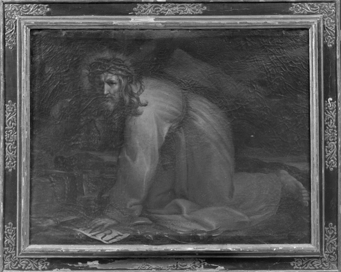 Cristo portacroce (dipinto) di Burbarini Deifebo (maniera) (seconda metà sec. XVII)