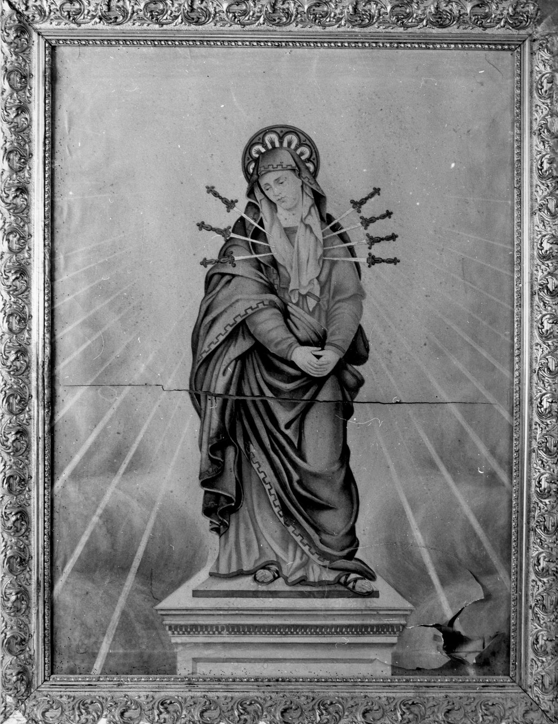 Sette Dolori della Madonna (dipinto) - ambito senese (sec. XX)