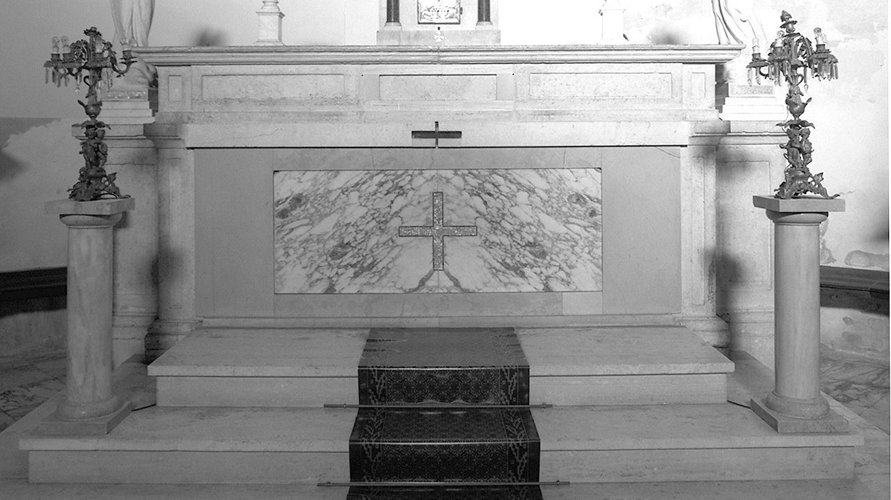 altare maggiore - bottega toscana (sec. XX)