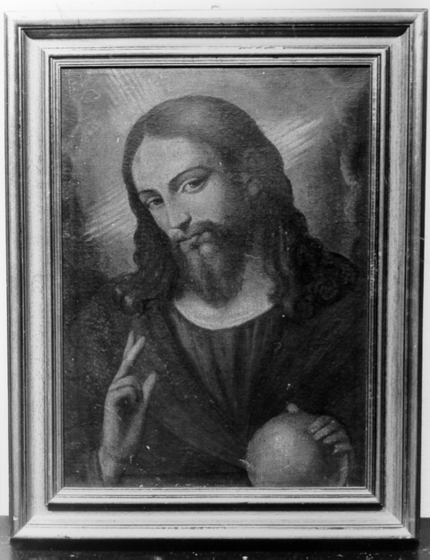 Cristo benedicente (dipinto) - ambito toscano (fine sec. XVII)