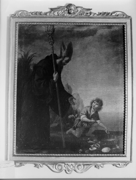 Miracolo di Sant'Agostino (dipinto) - ambito toscano (fine sec. XVII)