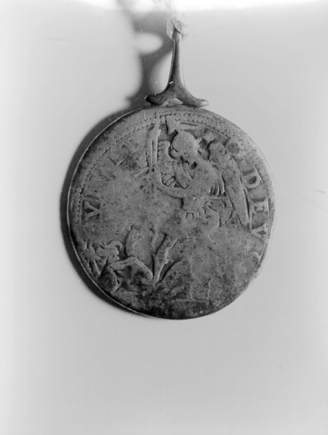 medaglia - bottega romana (sec. XVII)