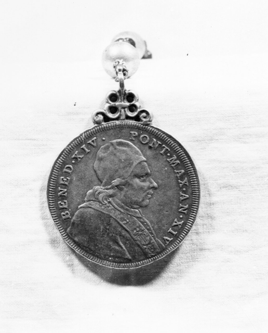 medaglia - bottega romana (sec. XVIII)