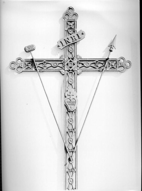 croce penitenziale - ambito pisano (prima metà sec. XX)