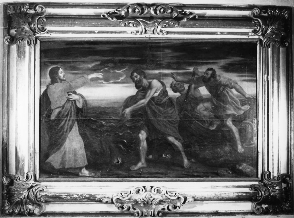 chiamata di San Andrea (dipinto) di Arrighi Giuseppe (attribuito) (sec. XVII)