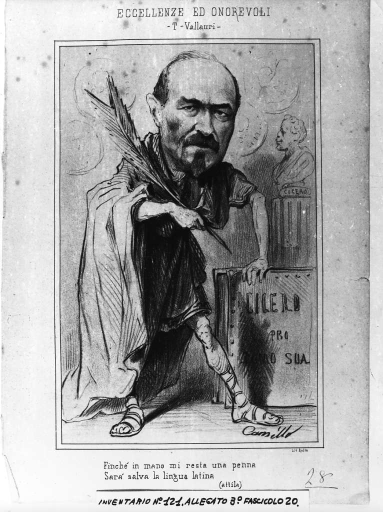 ritratto d'uomo (stampa) di Camillo, Rolla (sec. XIX)
