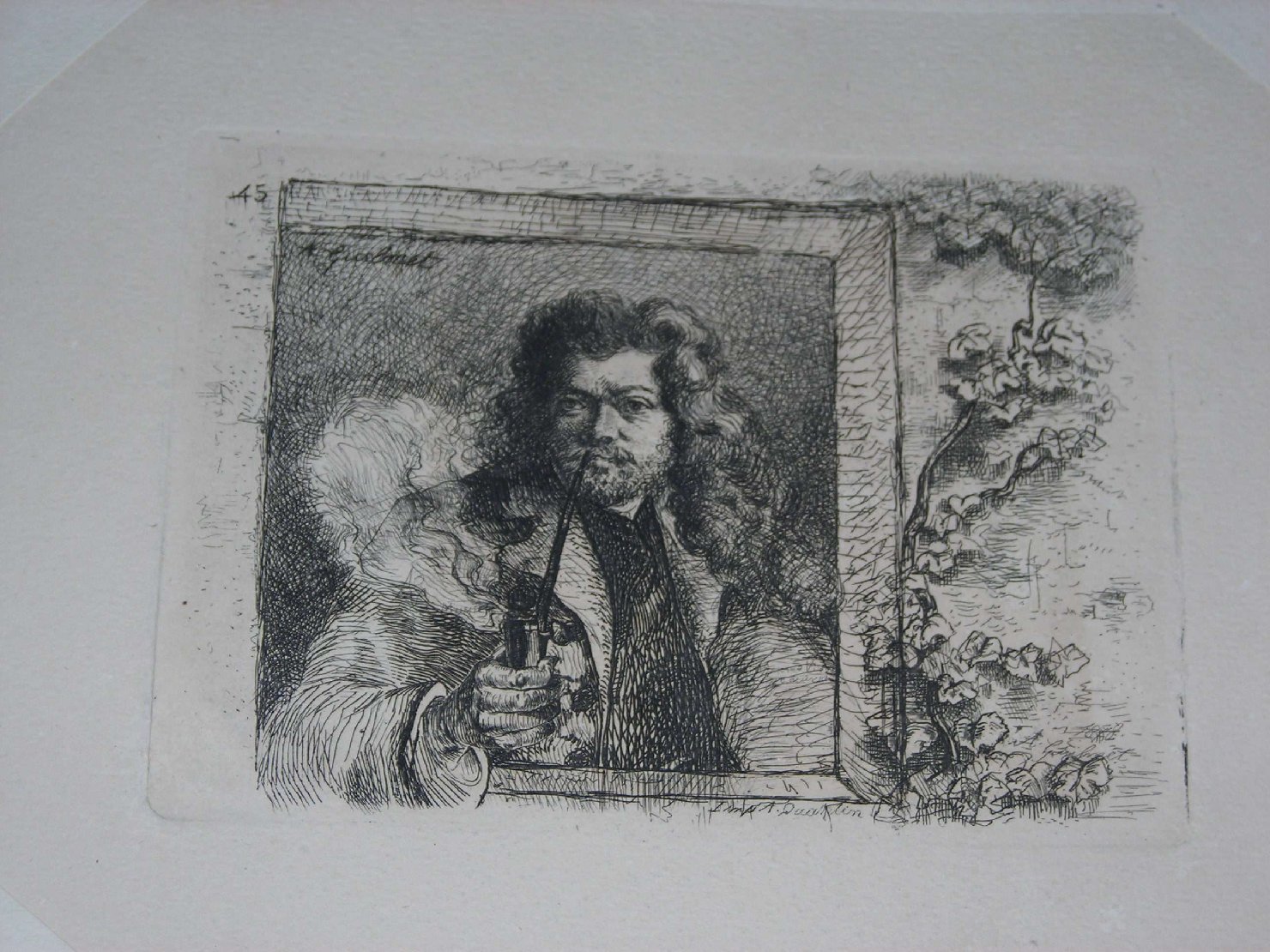 ritratto d'uomo (stampa) di Quantin A, Guilmet A (sec. XIX)