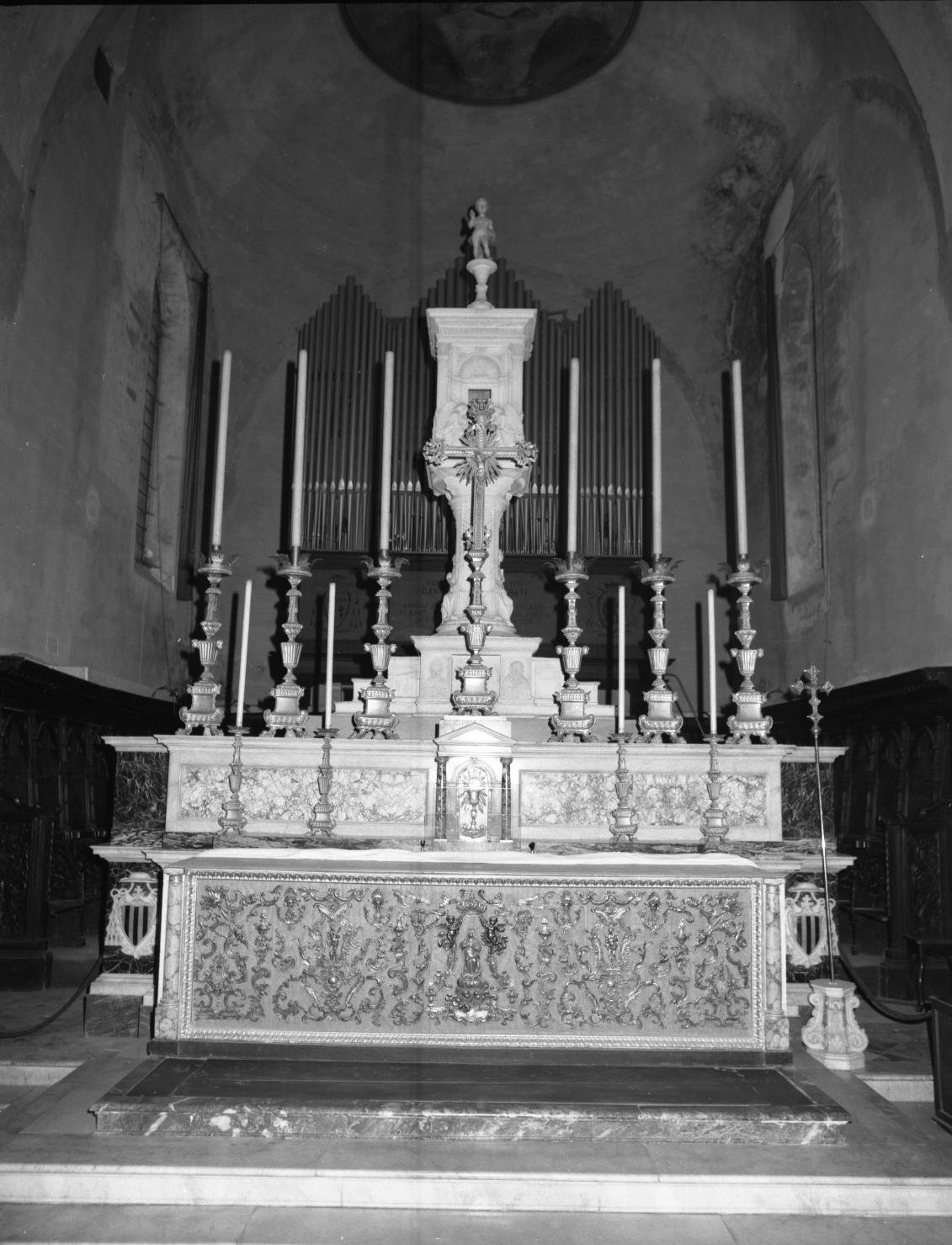 altare maggiore - bottega italiana (sec. XIX)