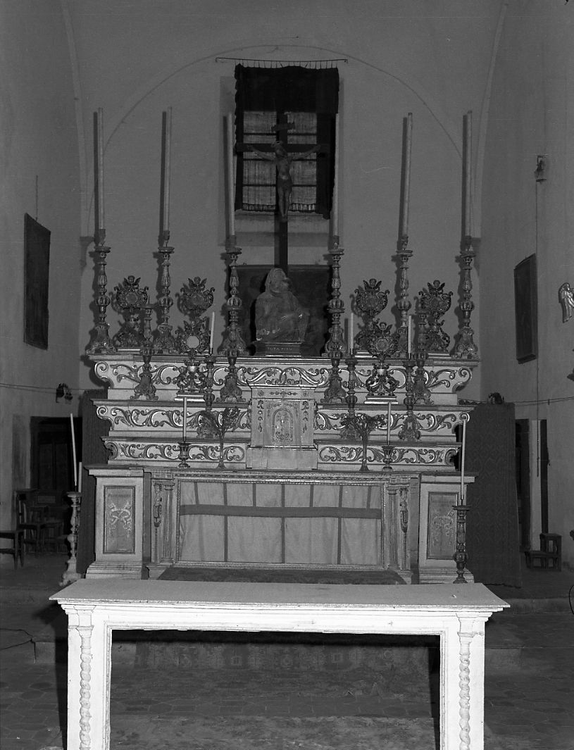 altare - ambito toscano (prima metà sec. XVIII)
