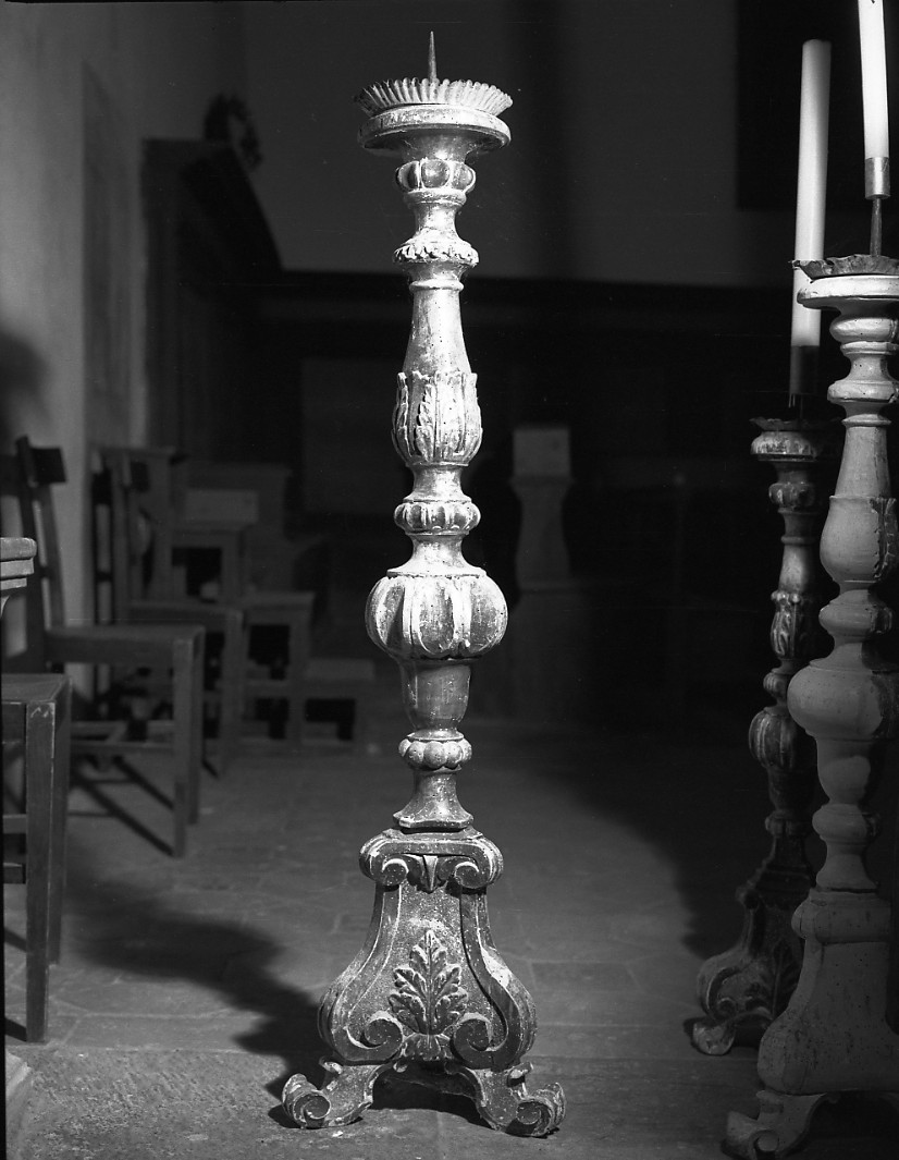 candelabro - bottega toscana (sec. XVIII)